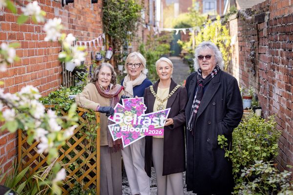 Belfast in Bloom has a special place for our alleyways