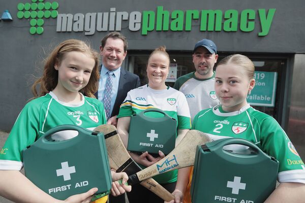 Maguire Pharmacy supports Davitt’s GAA with grant towards first aid kits