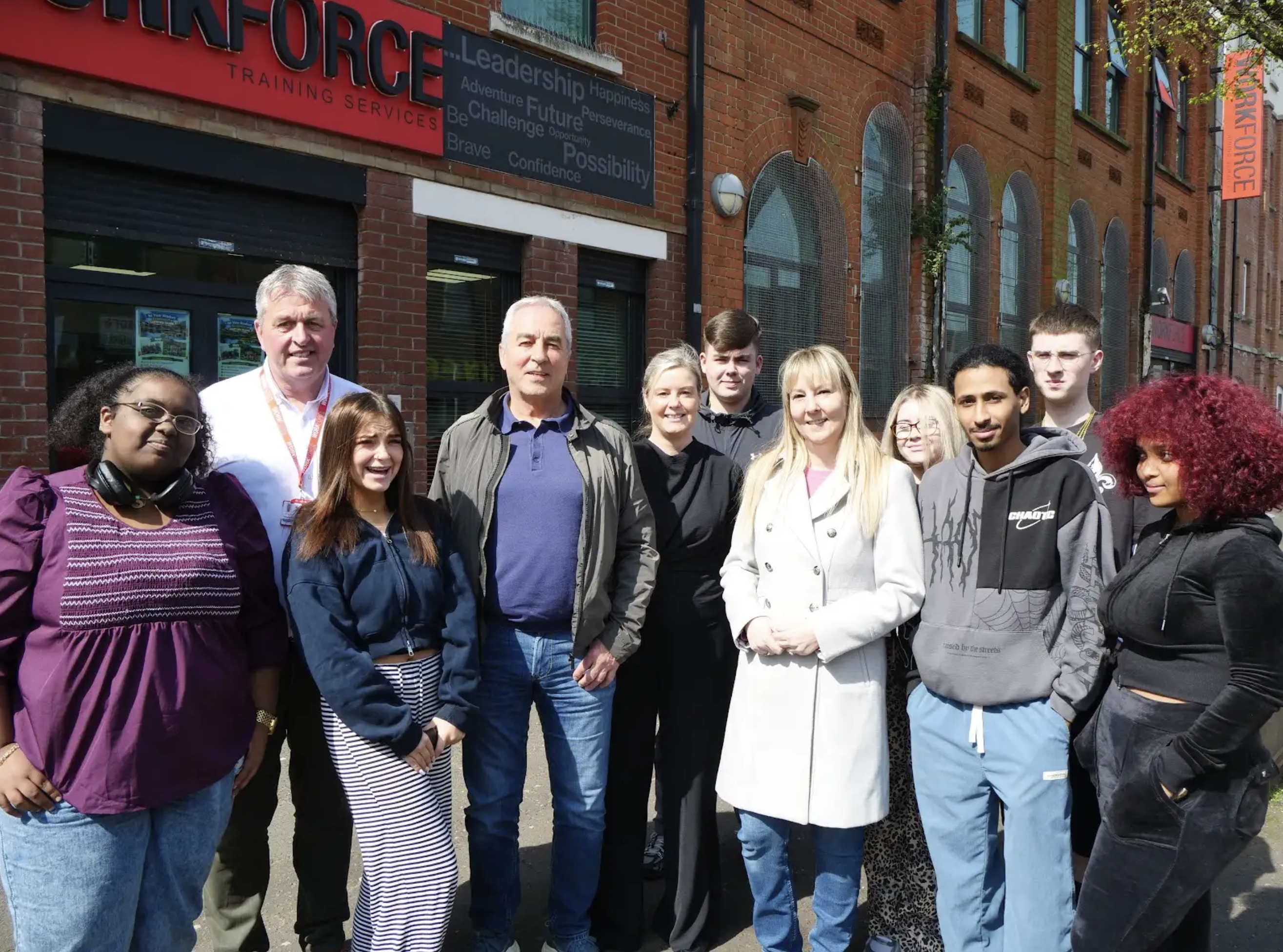 FACT FINDING: Pat Sheehan MLA and Cllr Claire Canavan during their Workforce visit