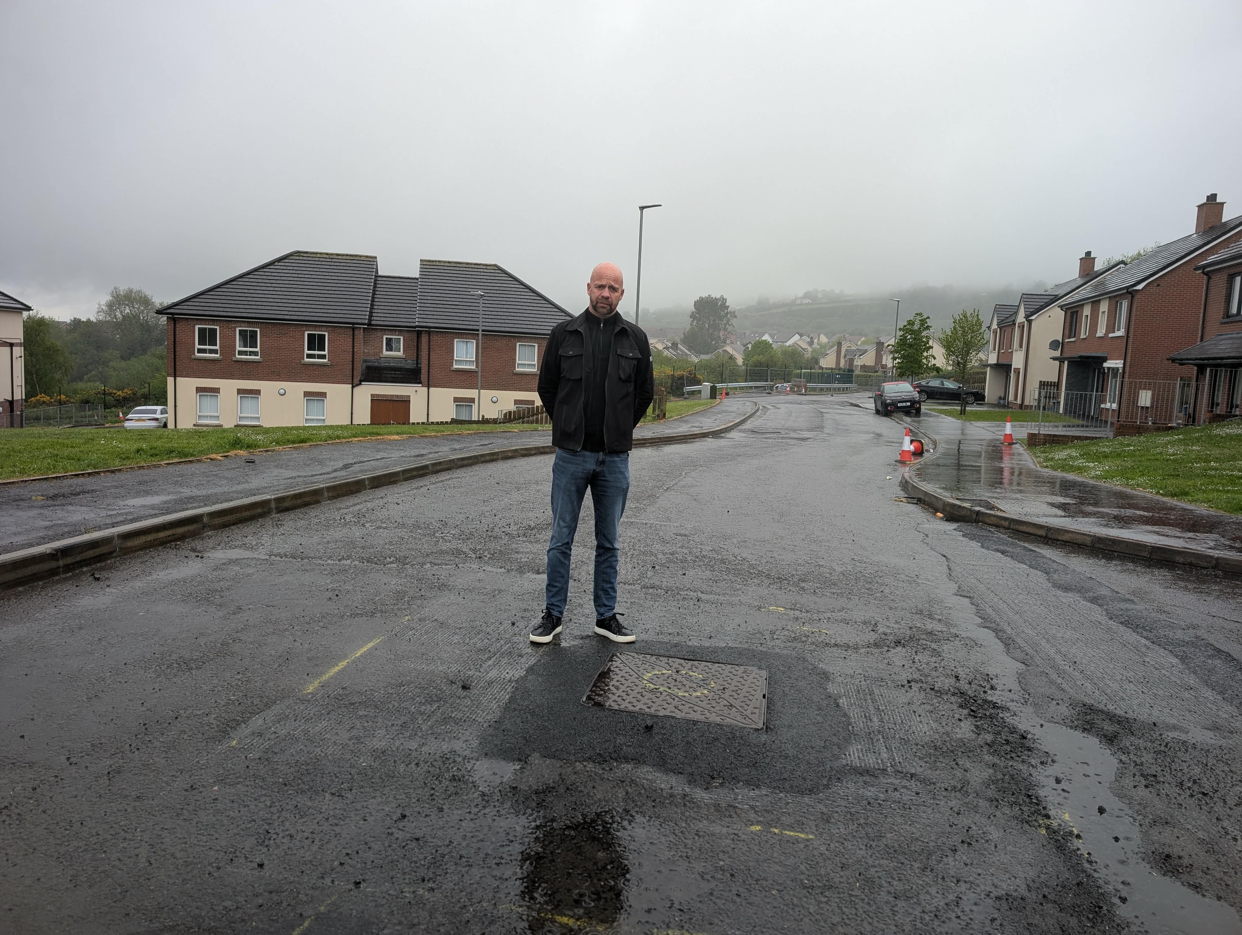 CONCERNS: Councillor Joe Duffy has met the developer