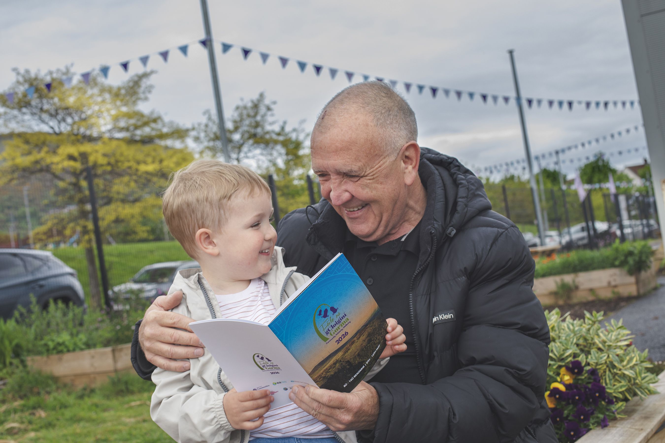 PLENTY TO DO: Cuan and Gerry check out the festival programme
