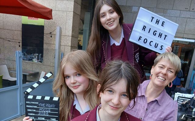 St Dominic's pupils celebrate Trócaire documentary success
