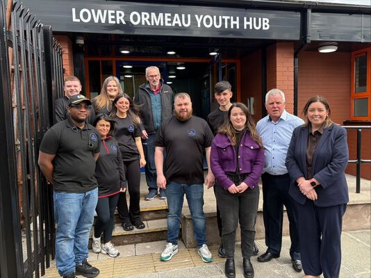 Lower Ormeau Youth Hub officially re-opens