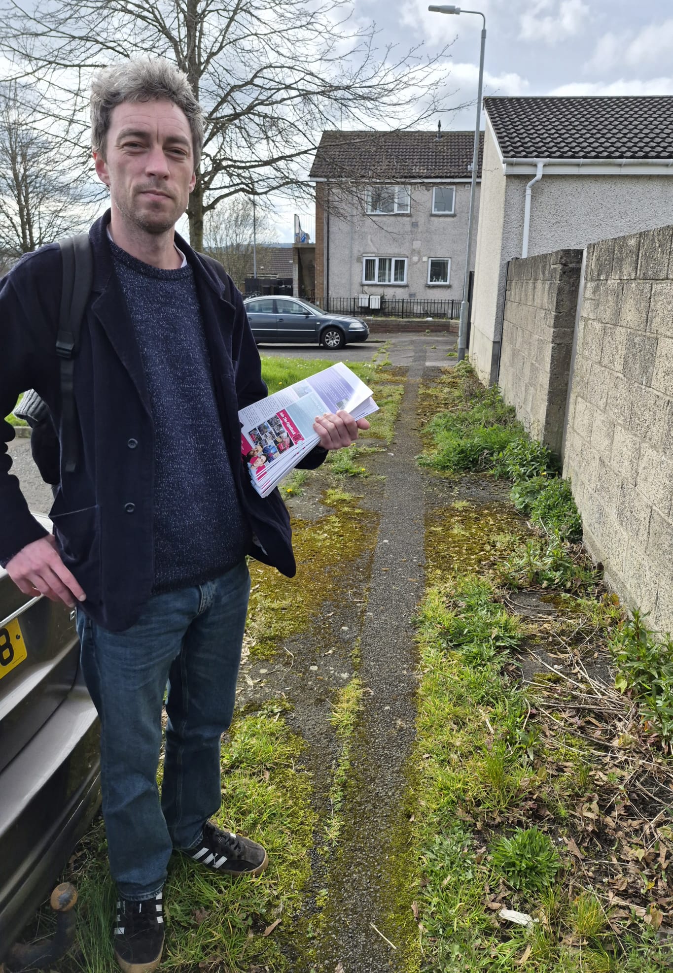 ACTION NEEDED: People Before Profit Councillor Michael Collins in Twinbrook