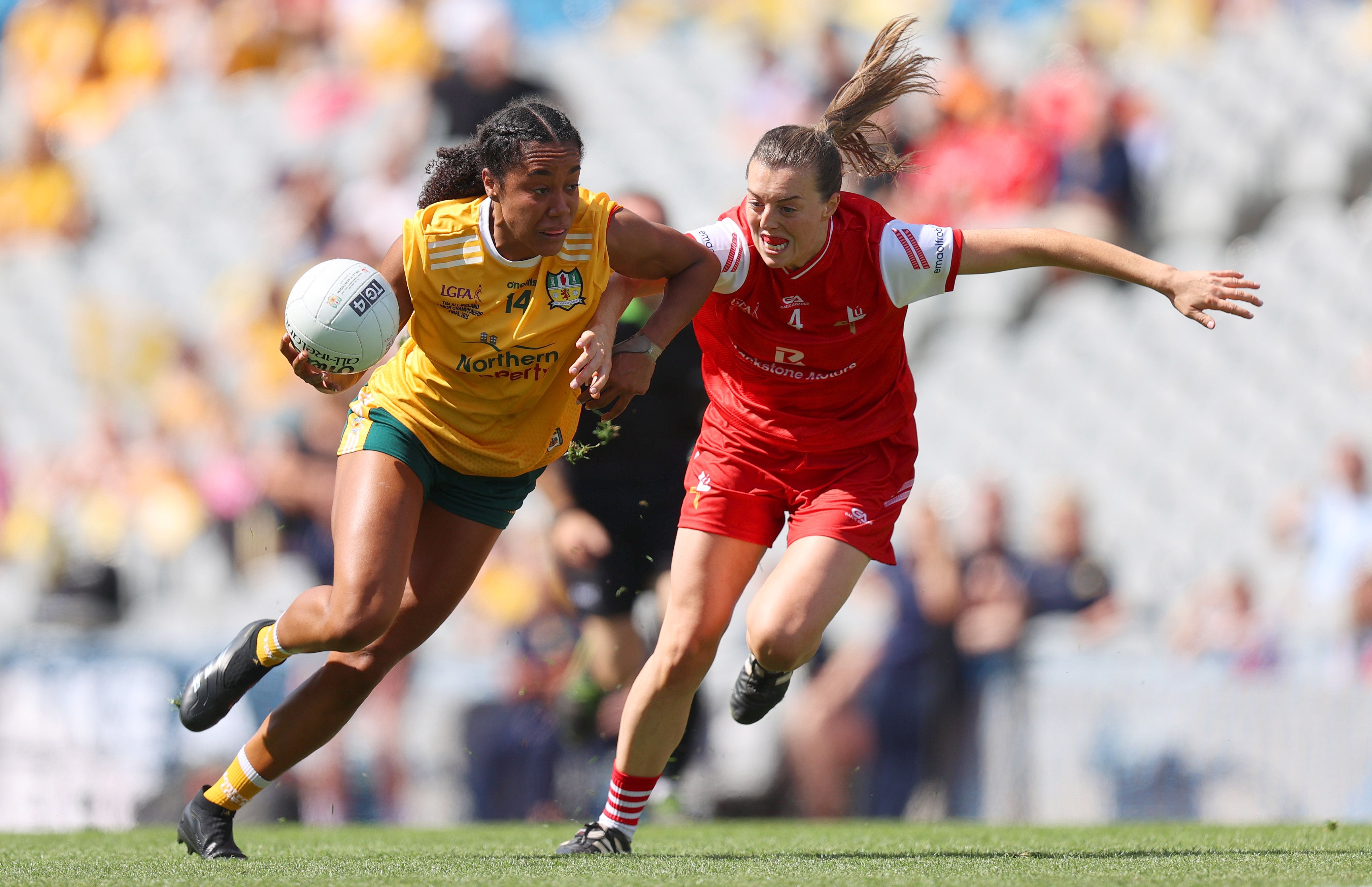 TOP PERFORMER: Lara Dahunsi starred for Antrim on Saturday