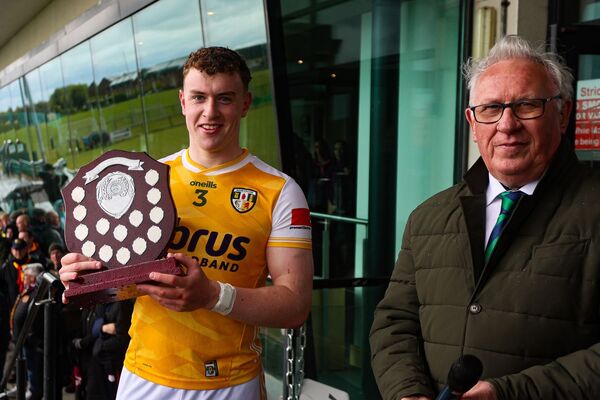 Gaelic Games: Antrim U20s take the spoils after defeating Carlow in Leinster final