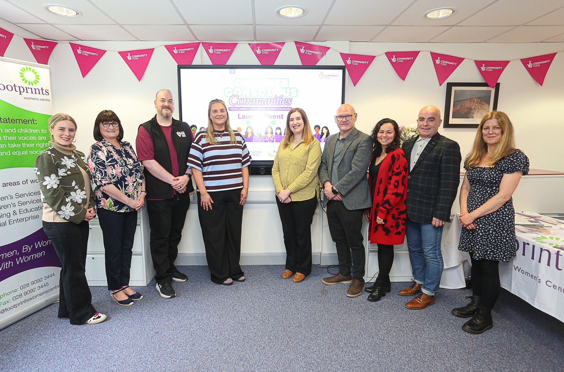LAUNCH: The new climate action project at Footprint Women\'s Centre has been launched