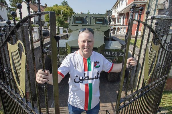 British Army Pig to feature as part of new AirBnB in Ballymurphy