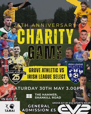 Irish League stars come together to raise money for mental health charity