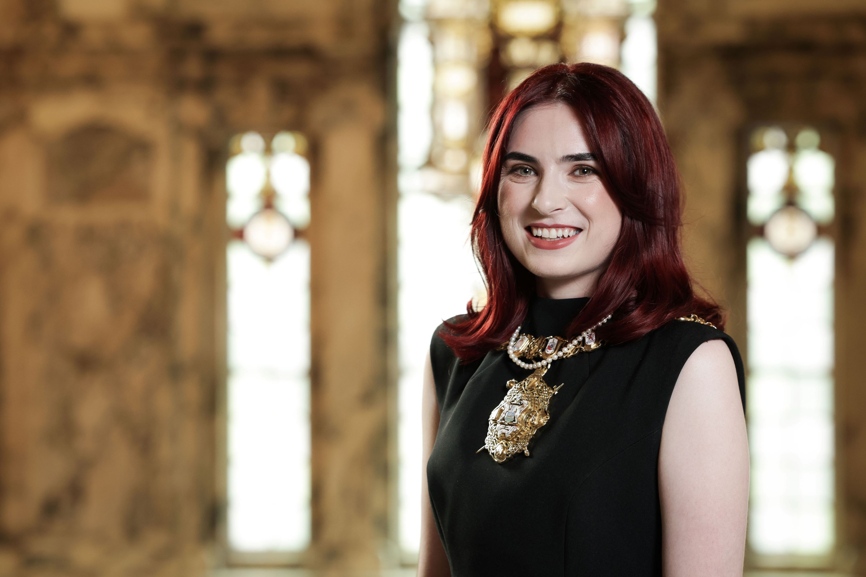FIRST CITIZEN: Councillor Róis-Máire Donnelly is the new Lord Mayor of Belfast.