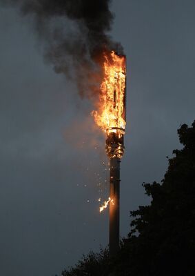 Arson attacks on 5G masts have caused £2.7m worth of damage