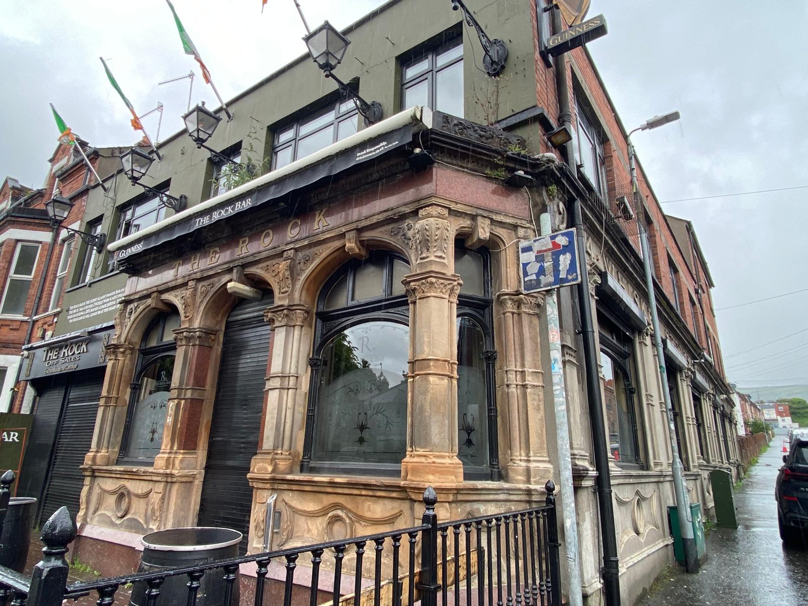 UP FOR SALE: The Rock Bar on the Falls Road