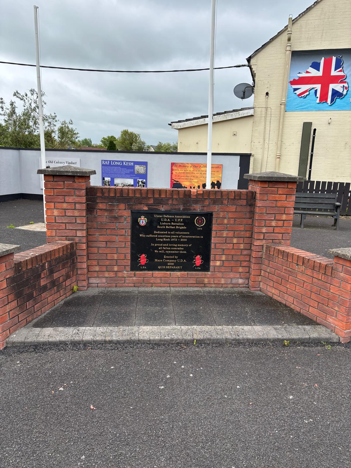 TRIBUTE: The Long Kesh/Maze UDA/UFF shrine