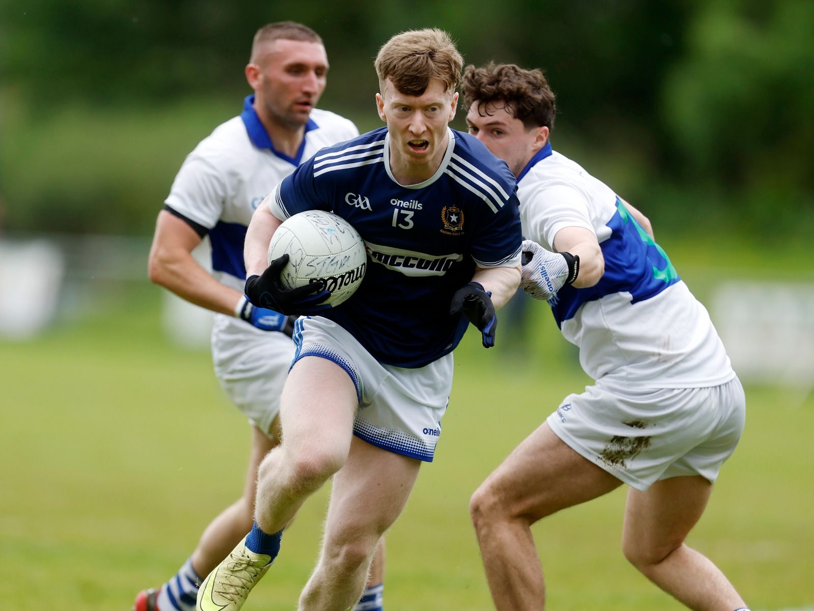 STAR-MAN: Barra McCaffrey starred for St Galls in their victory over rivals St John\'s