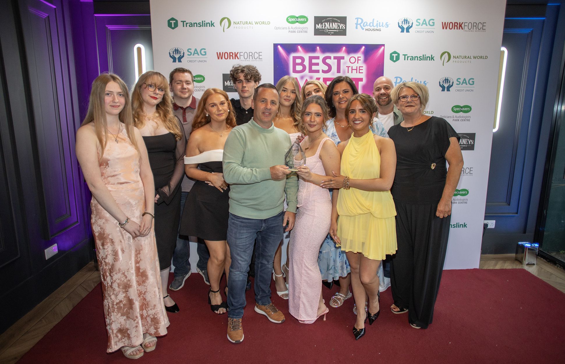 BEST LOCAL RETAILER: Joint-winners SPAR Mount Eagles
