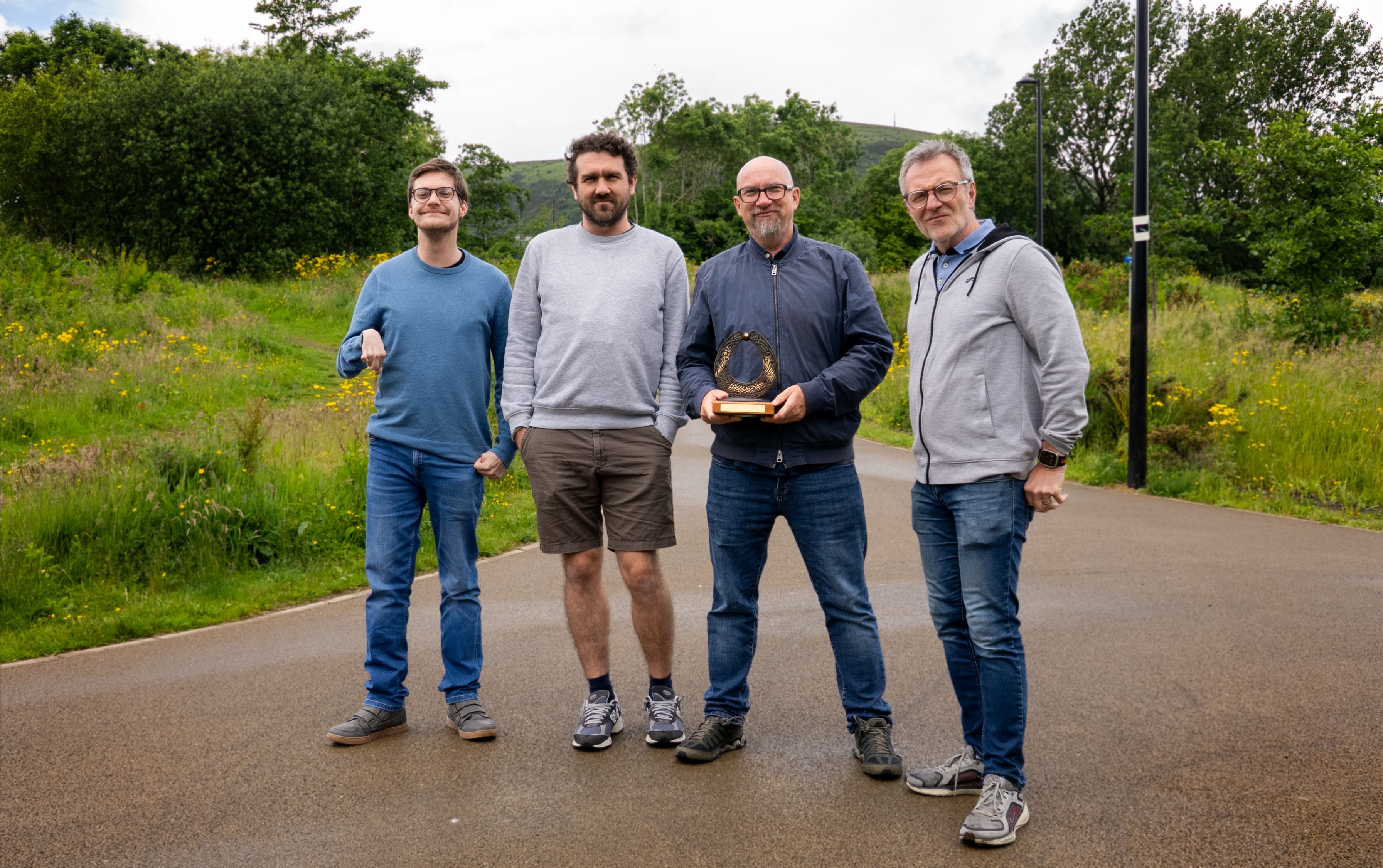 TOP TEAM: Adam O\'Connor, Emmet Colton, Gerard Stratton, Eamonn Devlin