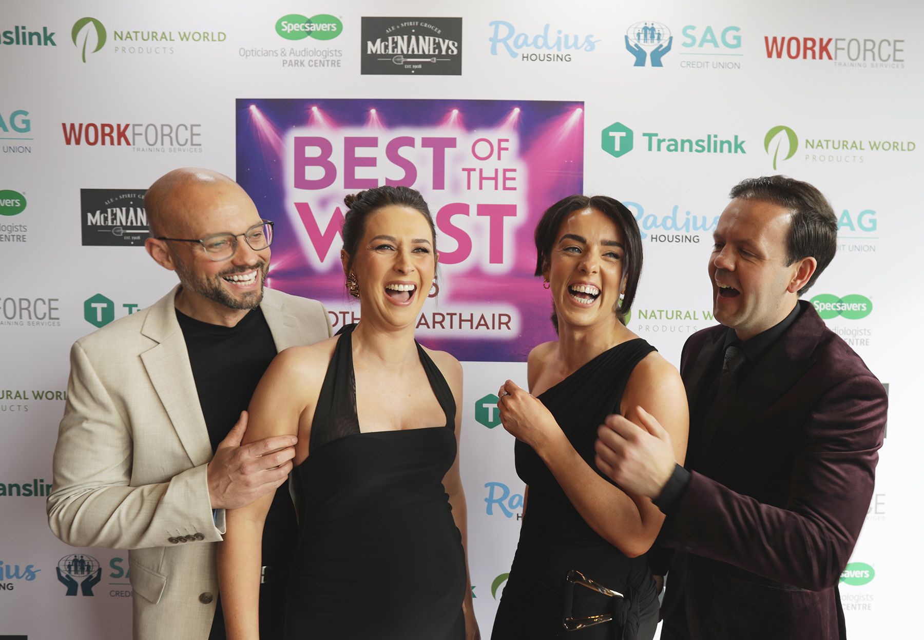 Conor Lennon, Cora Lennon, Gavin Kennedy and Megan Rogan