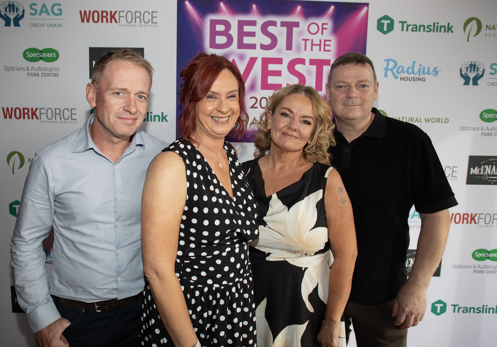 Brian Dowell, Roisin McGarry, Shelly Murphy and Brian Murphy