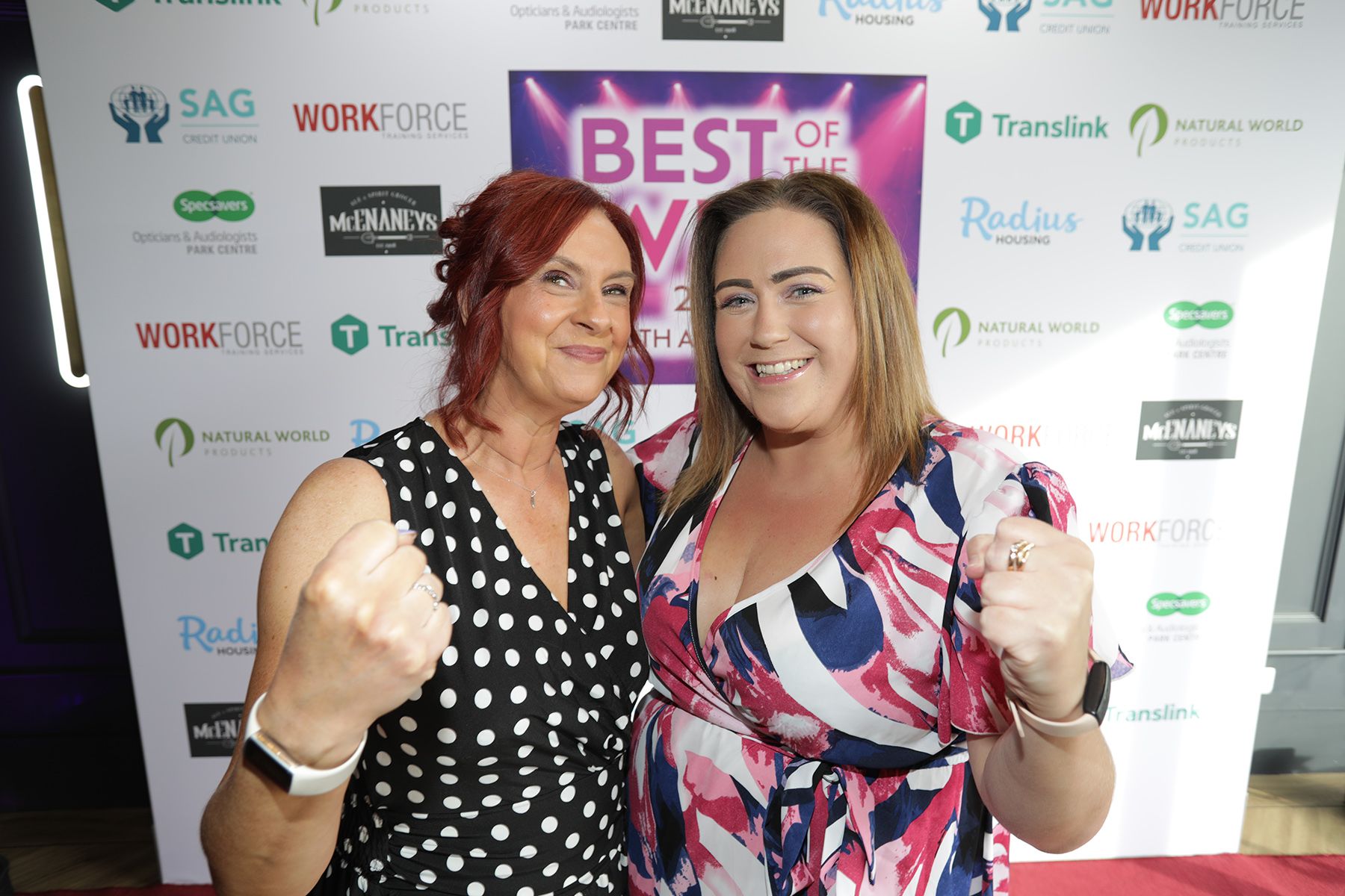 Roisin McGarry and Laura Kelly