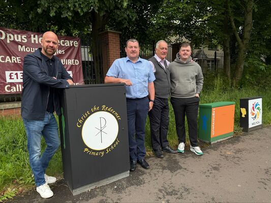 Transforming local spaces in Colin thanks to community-led regeneration effort
