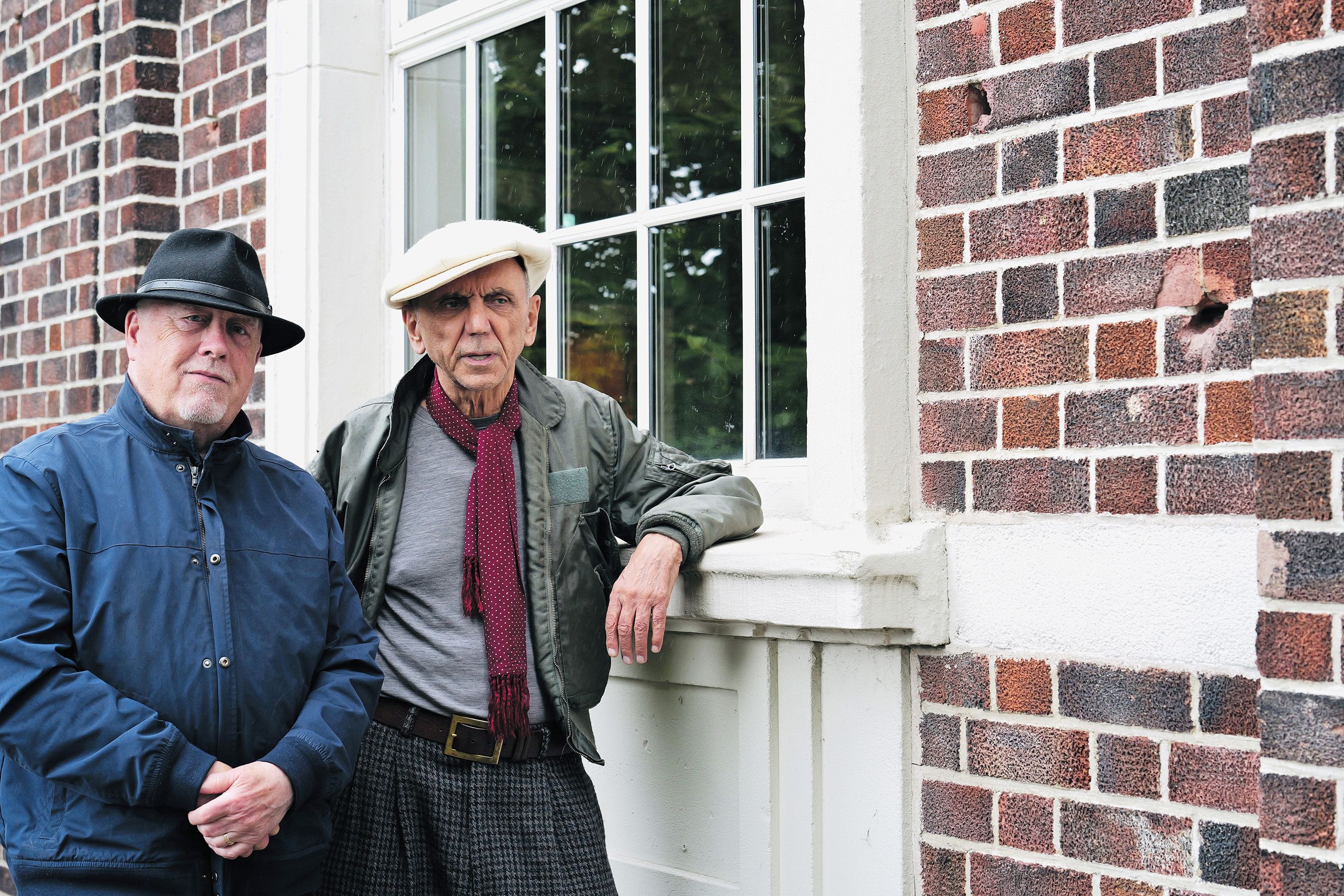 AUTOBIOGRAPHY: Kevin Rowland with Danny Morrison outside St Comgall\'s before their conversation