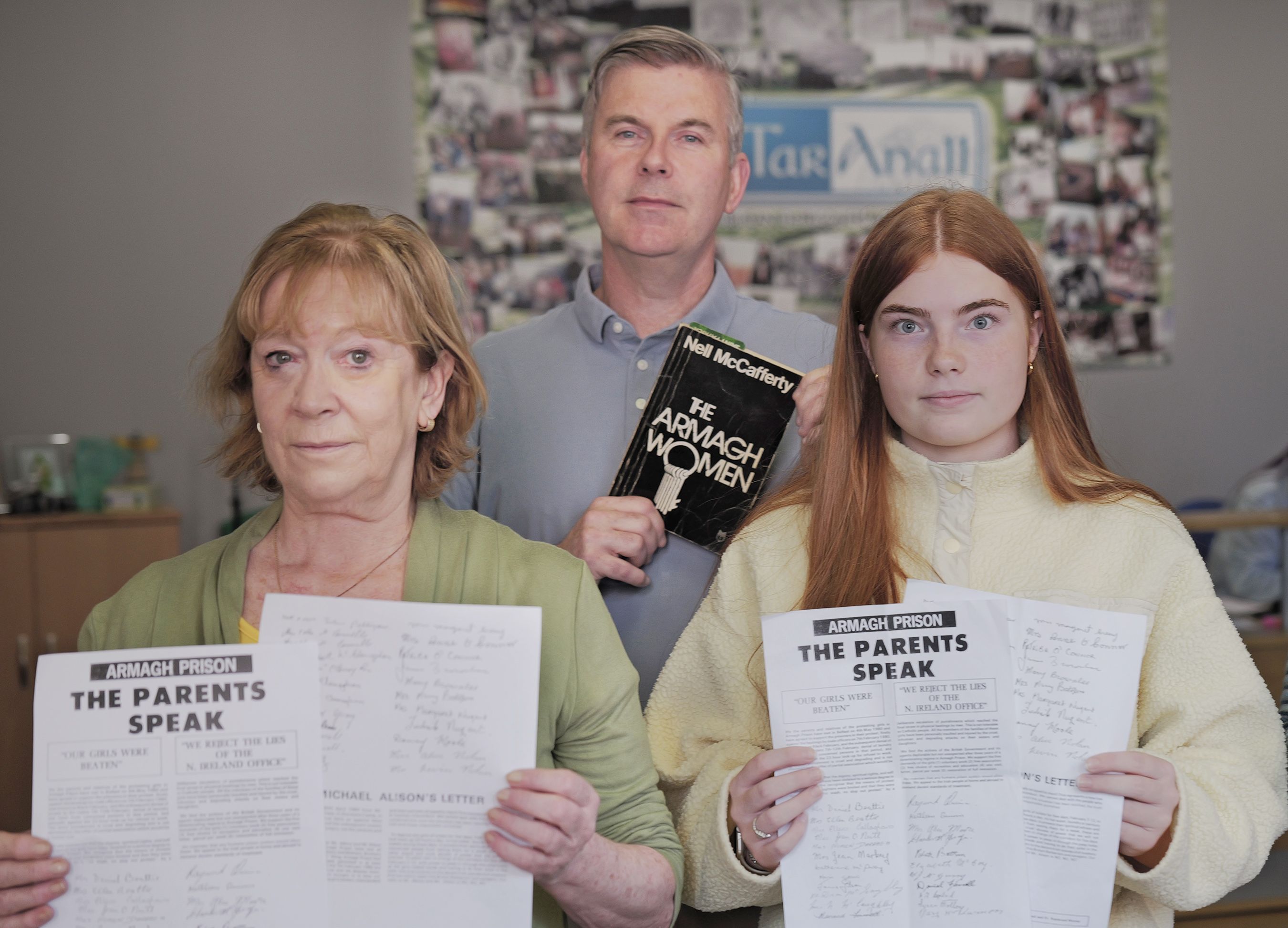 LETTER: Eibhlin Glenholmes (Tar Anall), Stevie Corr (Falls Community Council) and Laoise Stone