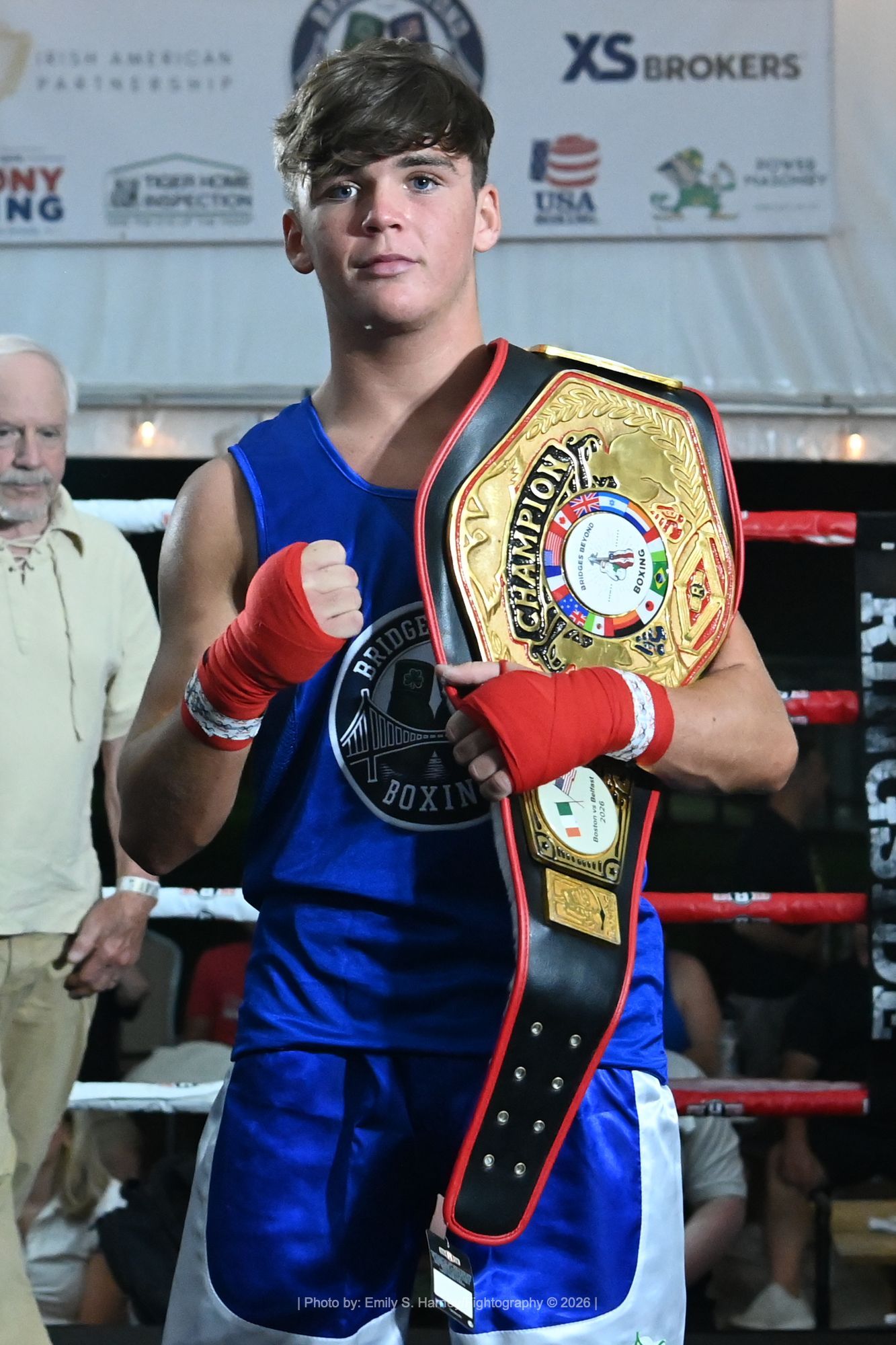 IN ACTION: Kai Dynes post fight in Boston