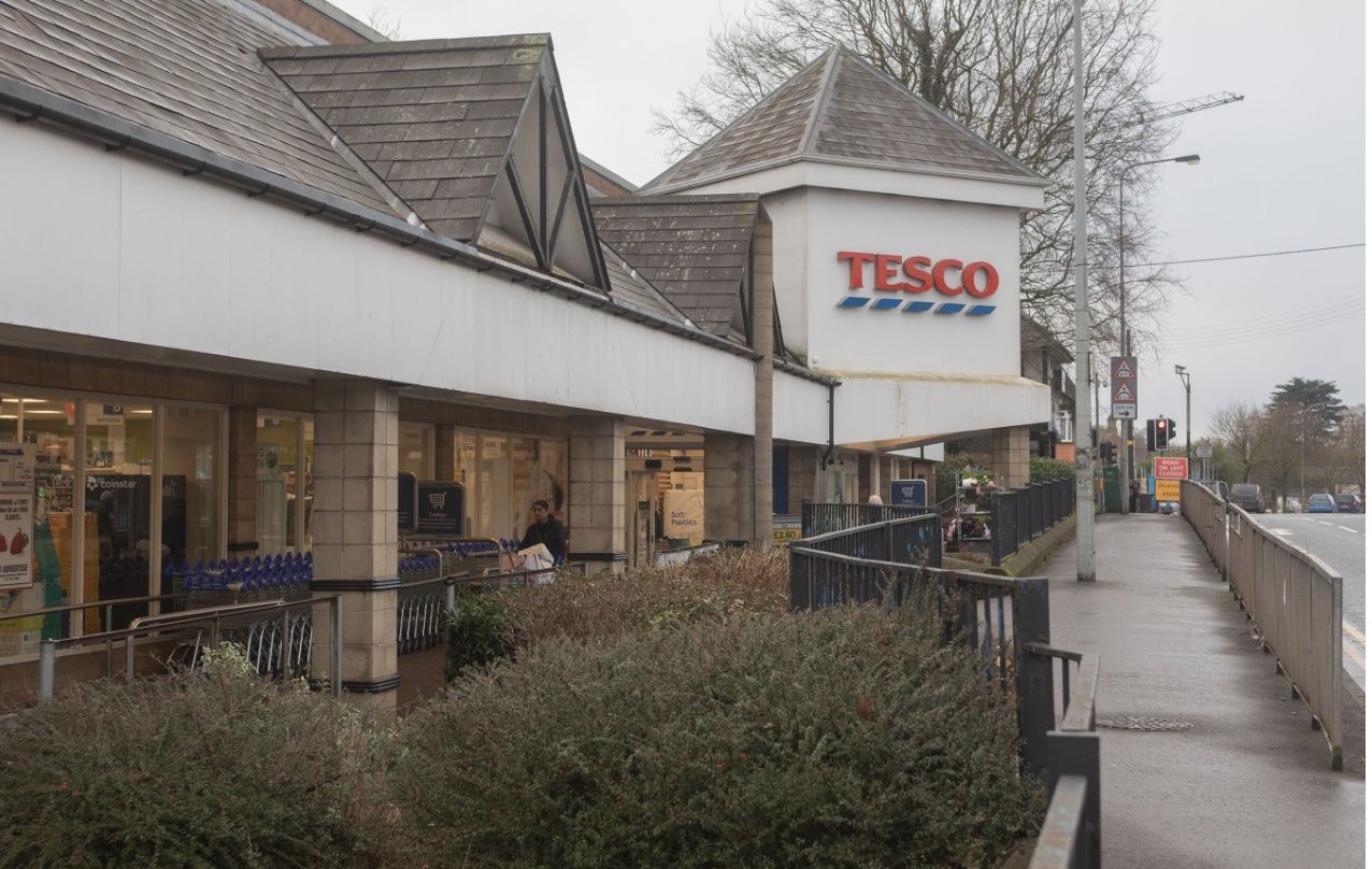 EXPANSION: The current Tesco store in Kingsway, Dunmurry