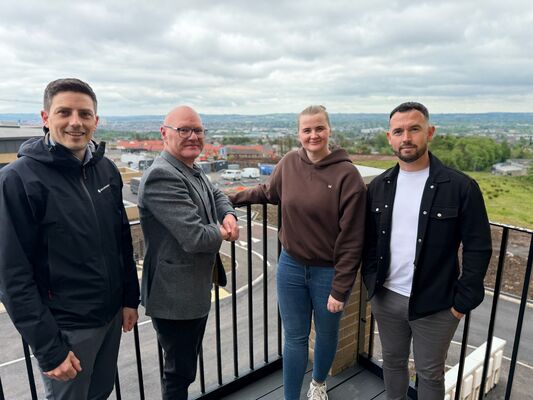 Work progressing on new West Belfast housing scheme for over-55s