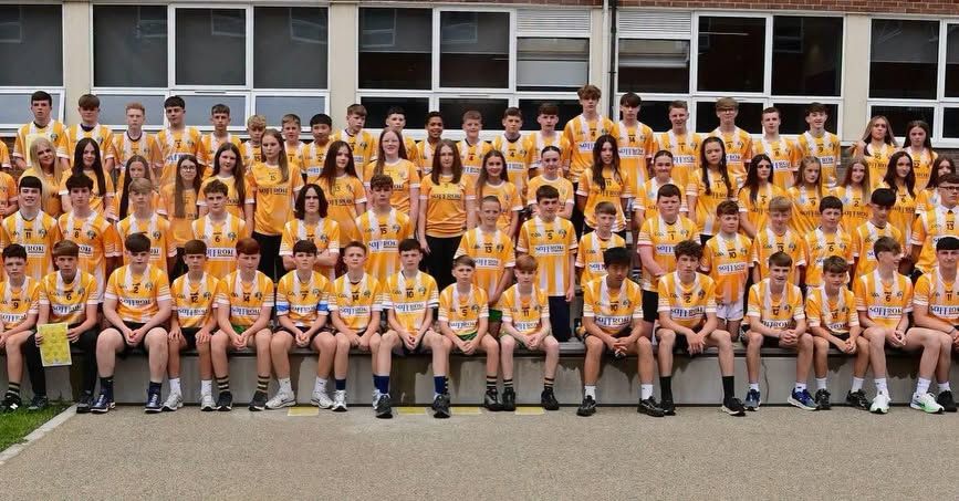 CONGRATS: Gaelfast celebrated their end of season awards day for Antrim schools