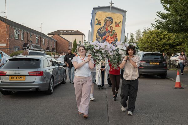 WATCH: Clonard Novena concludes with annual procession through the streets