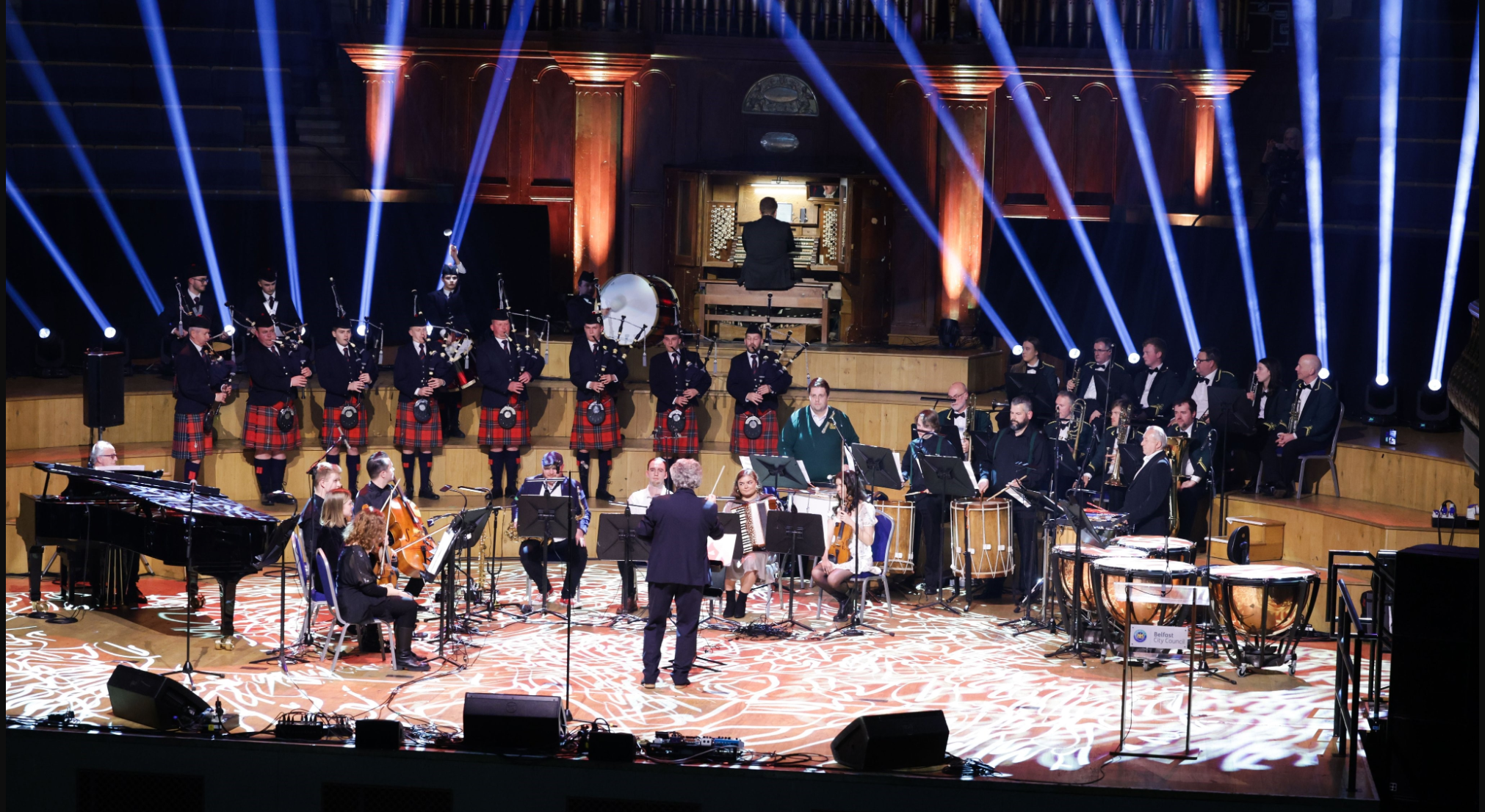 HEART OF THE CITY: The Ulster Hall will be the venue for a night of musical extravaganza ahead of the Fleadh arriving in Belfast 
