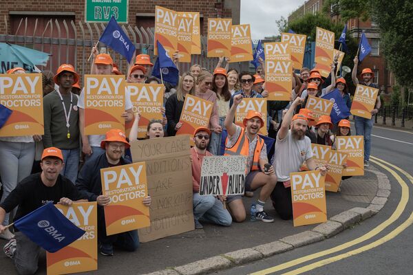 Resident doctors begin 24-hour strike in dispute over pay