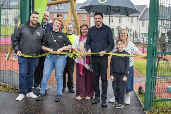 Caffrey playpark re-opens following major refurbishment
