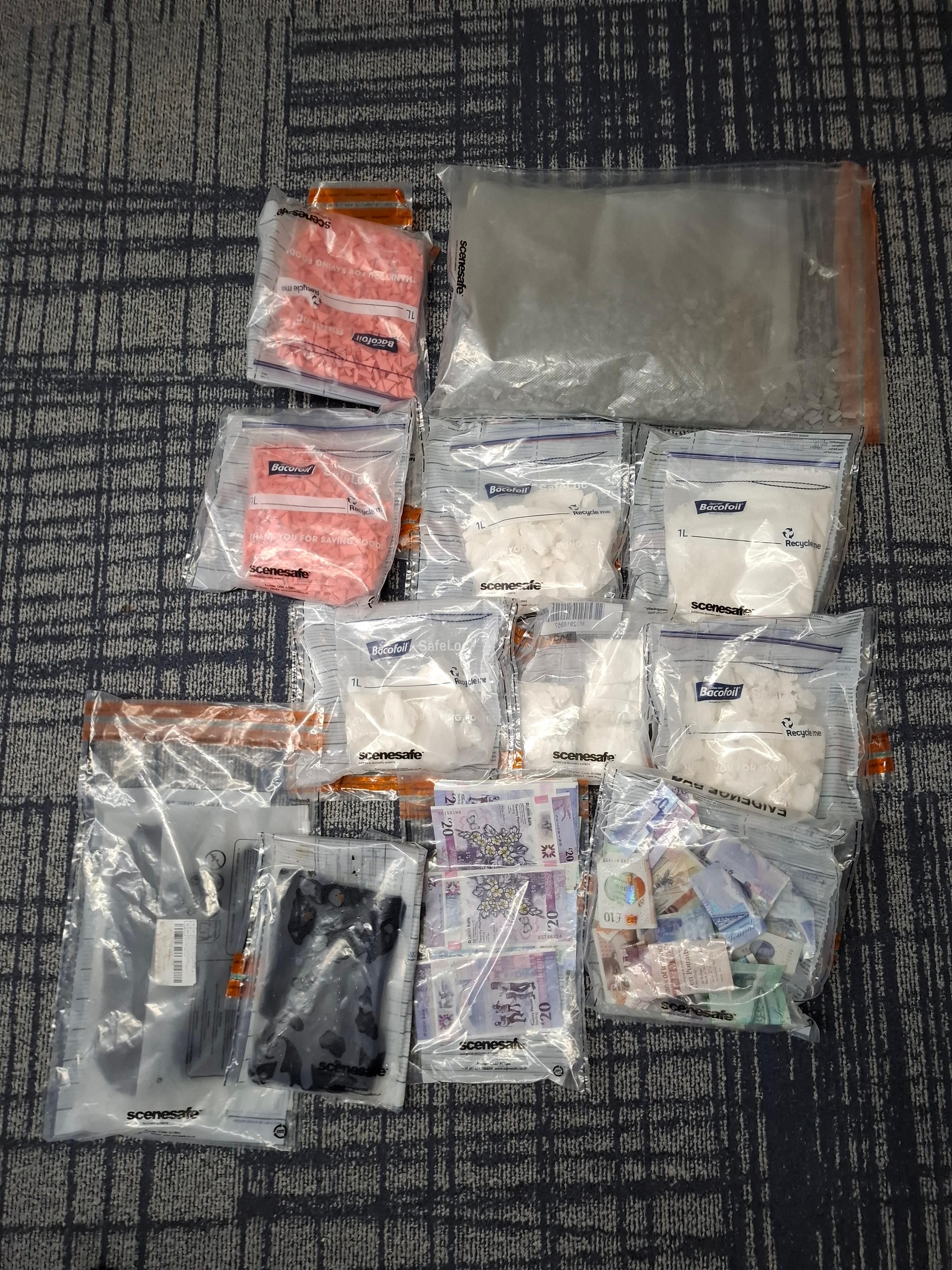 SEIZURE: The drugs found