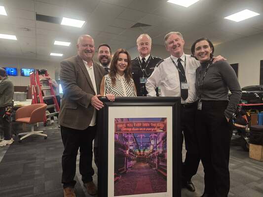 Line of Duty stars snap up West Belfast photographer's iconic photograph
