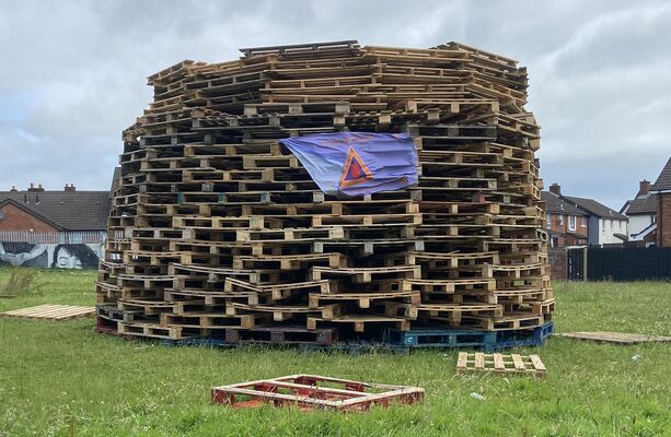 Protestant Action Force banner on bonfire condemned 