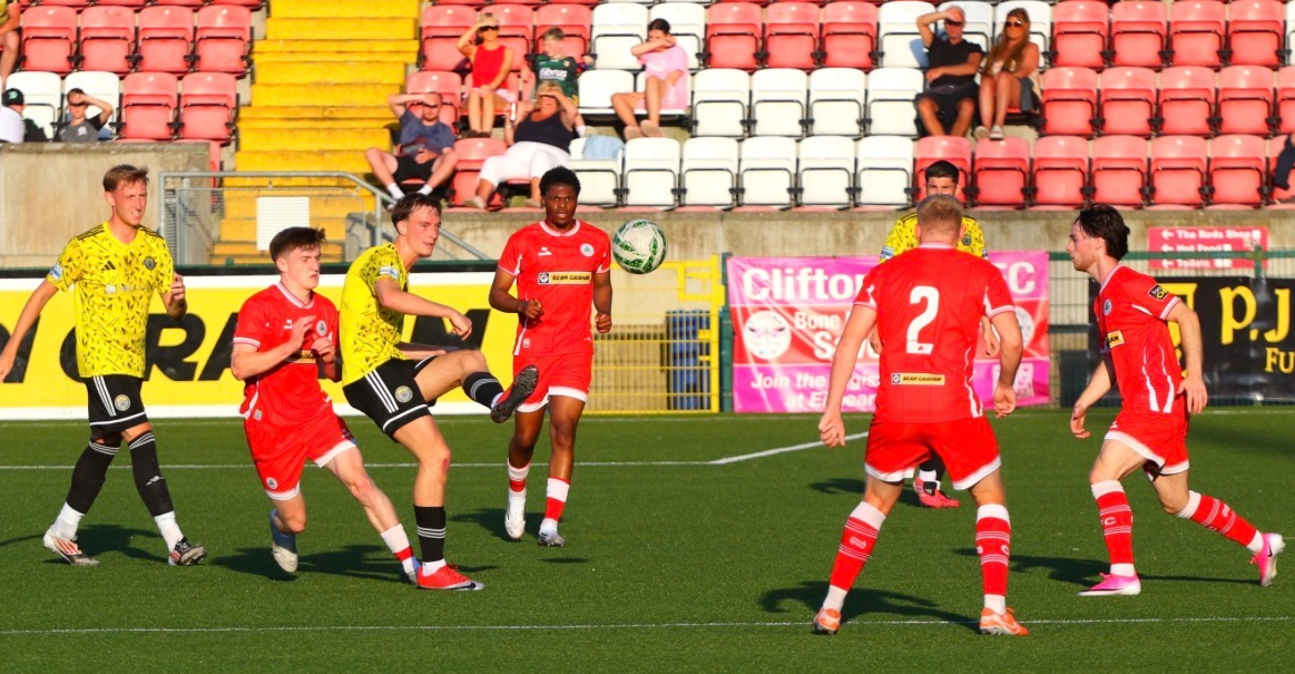 The Reds returned to winning ways at Solitude in their pre-season friendly with Moyola Park