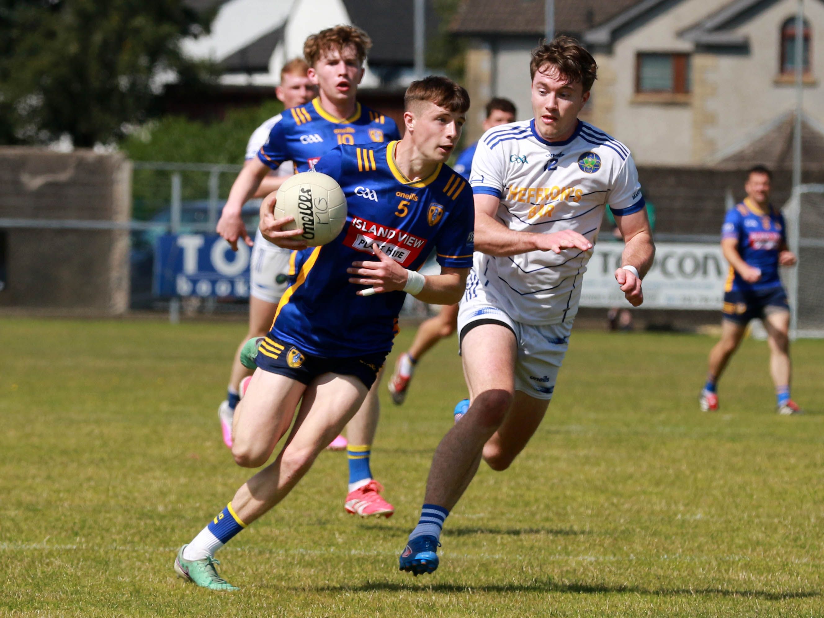 CLASH: Sean Boyd starred for Moneyglass in Toome