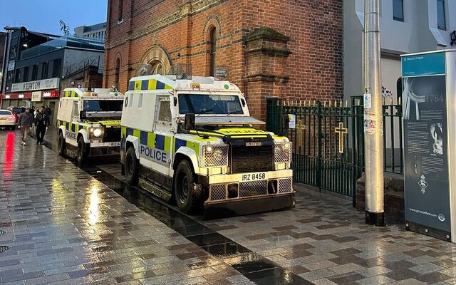 Arrest and man in hospital after stabbing in Belfast city centre