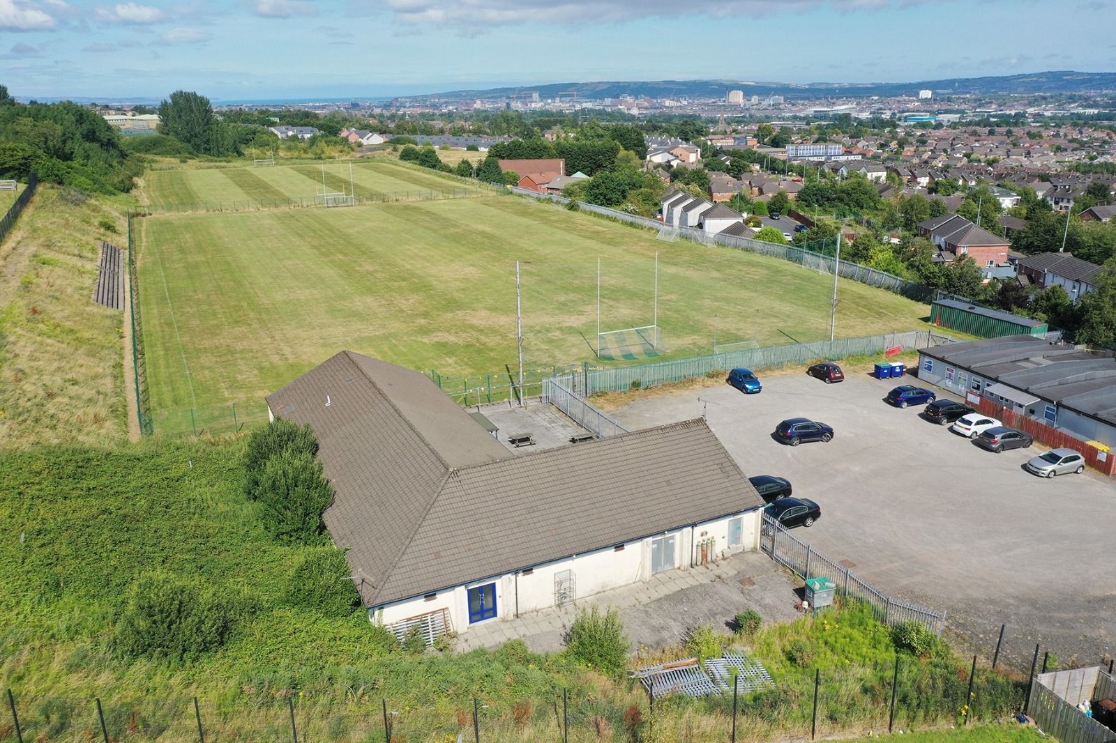 PICTURESQUE: St Teresa\'s GAC at Glen Road Heights