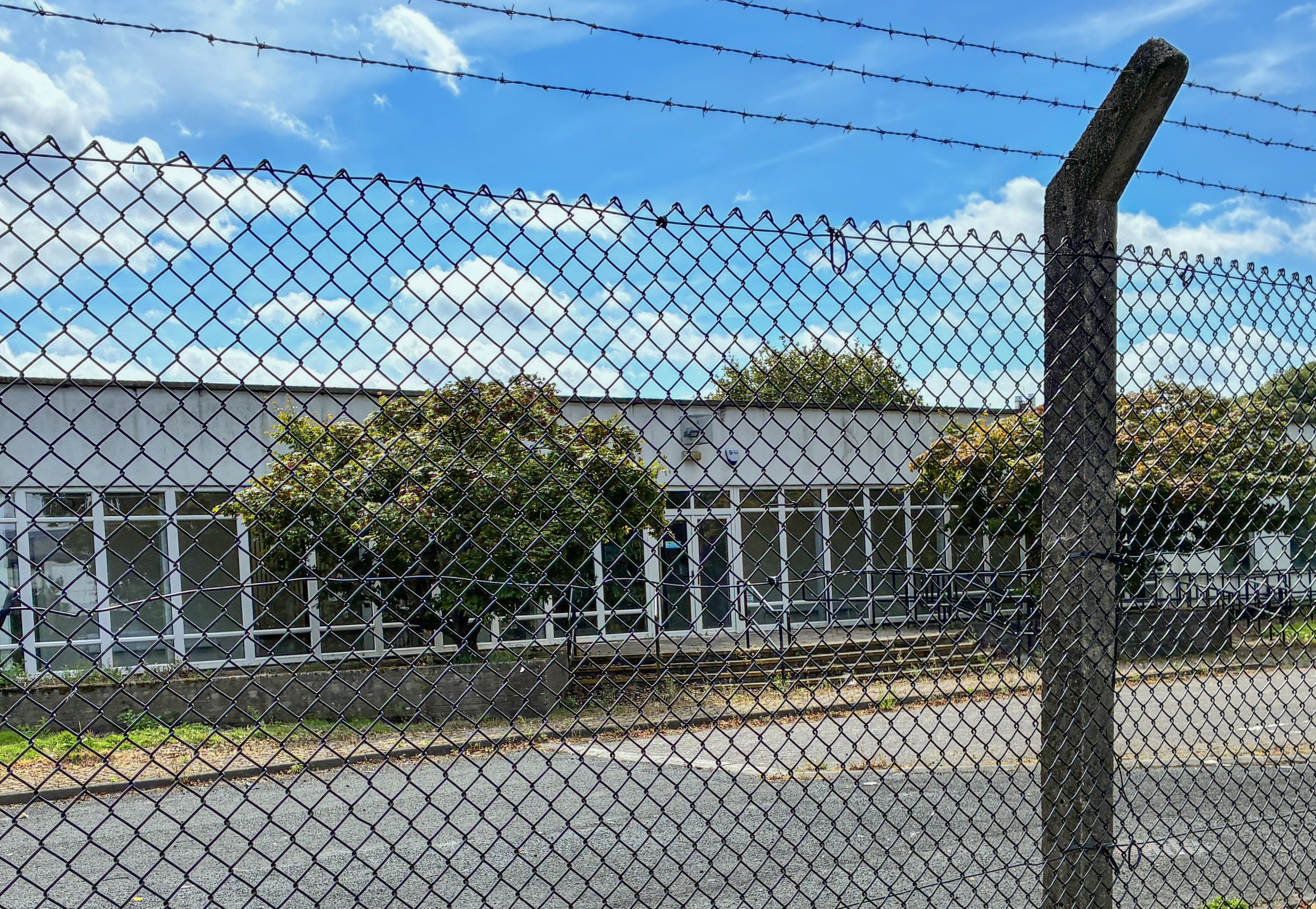 FUTURE PLANS: The former NIFRS training facility on Boucher Crescent 