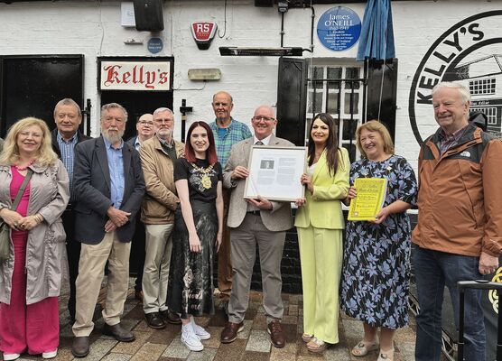 Belfast collector of Irish trad music honoured during Fleadh