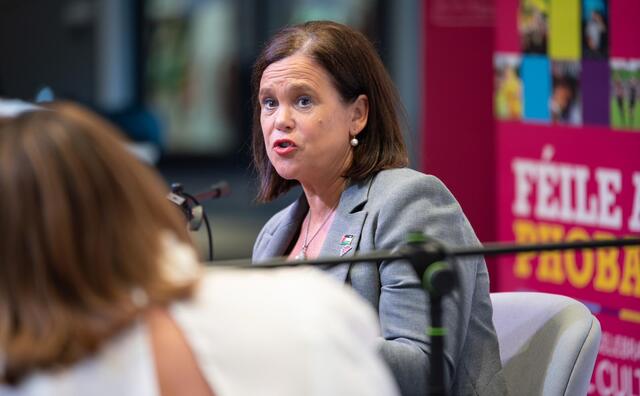 FÉILE 26: Mary Lou McDonald and Michelle O'Neill on a busy Tuesday of events