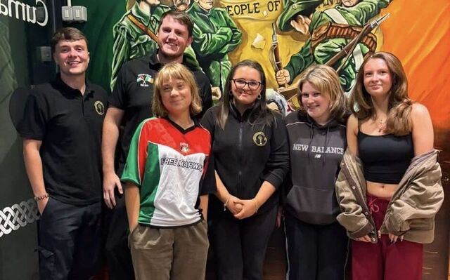 Activist Greta Thunberg pays visit to Andersonstown Social Club 