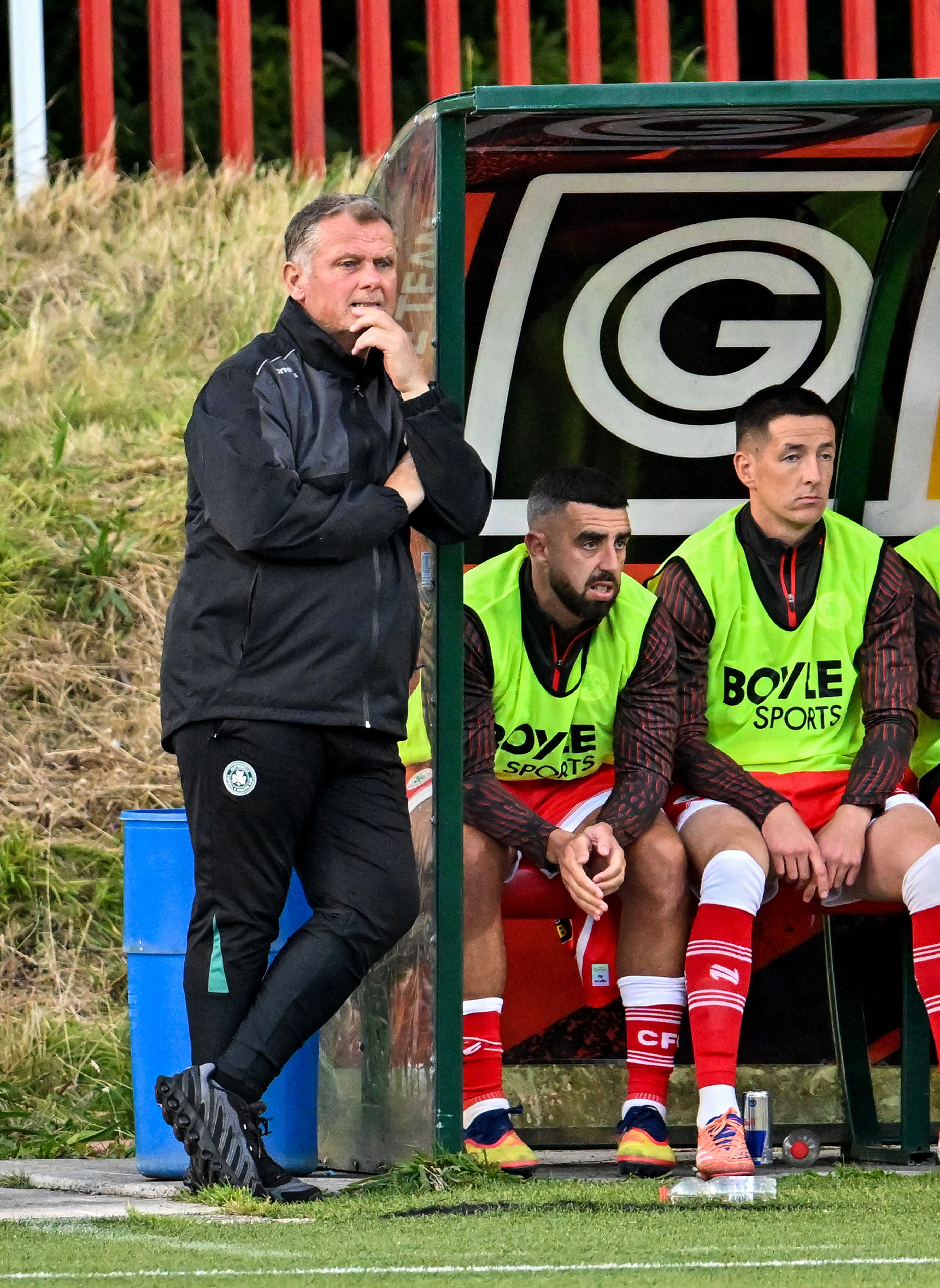 DELIGHT: The Reds boss was delighted his side got off to a good win on Friday evening over Crusaders
