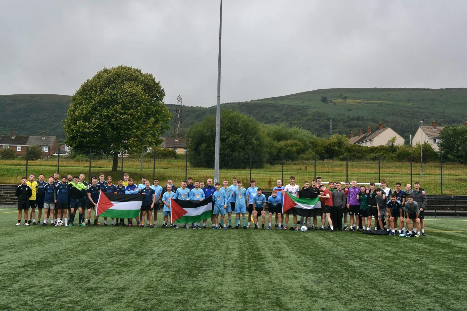 Hundreds turned out last weekend for the Goals for Gaza tournament