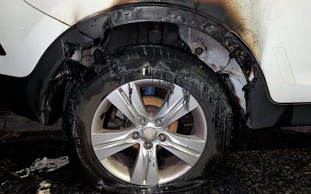 Car set ablaze overnight after 'serious increase' in anti-social behaviour in Andersonstown