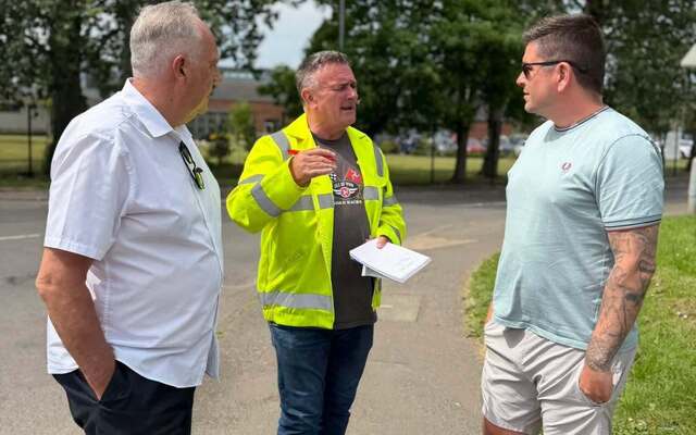 Relief as road resurfacing work gets underway in Twinbrook and Poleglass