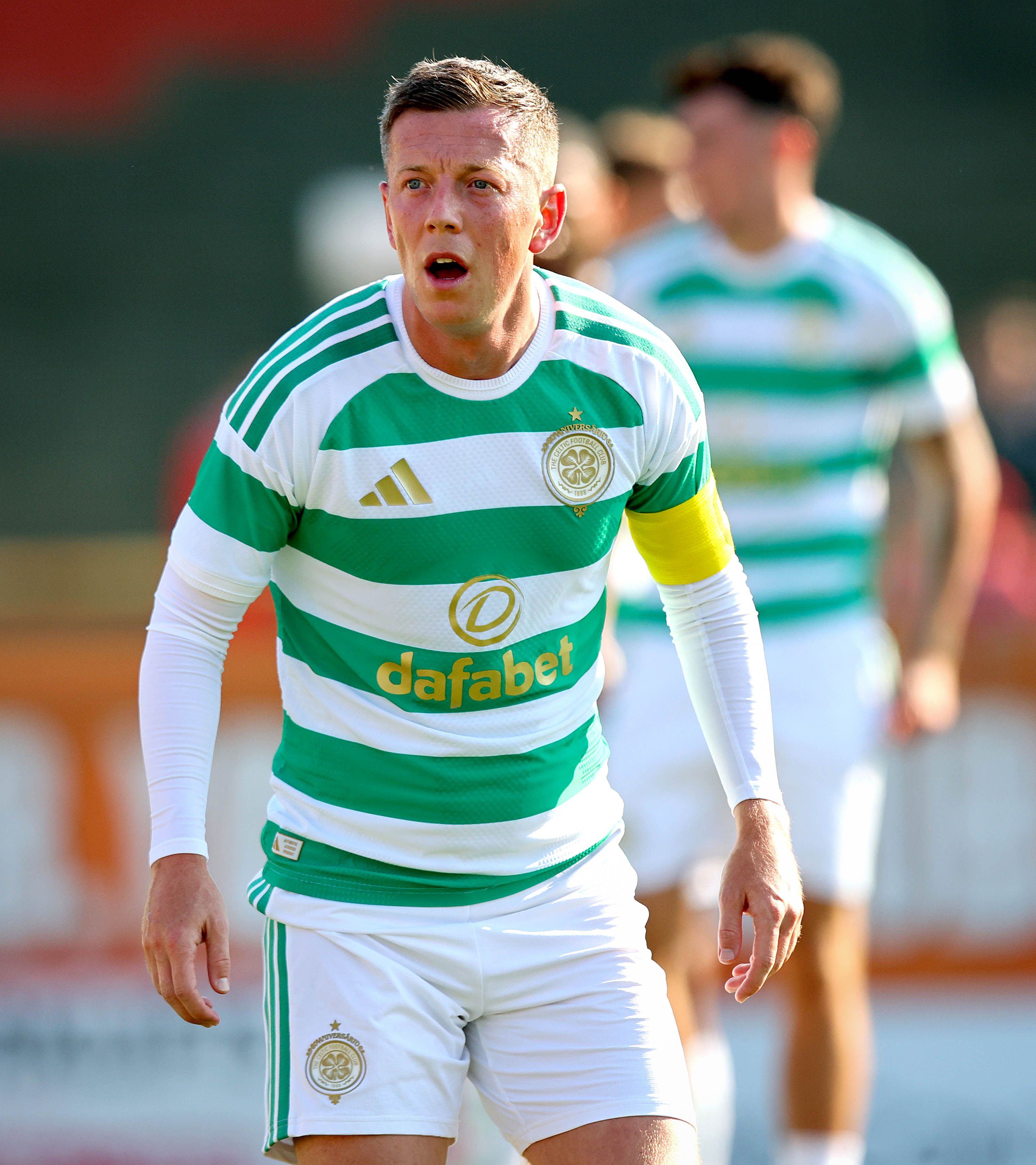 CAPTAIN\'S PERFORMANCE: Callum McGregor led from the front for the Hoops on Wednesday night